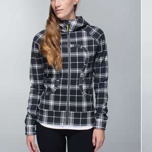 Lululemon Varsity Plaid Scuba size 4